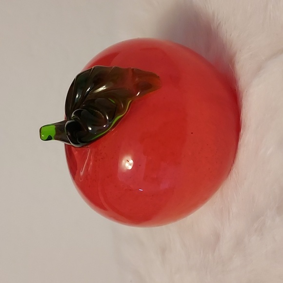 Vintage late 1990s Hand Crafted Glass Fruit 2-bundle - Picture 3 of 6